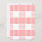 Zoet als een perzik roze meisje verjaardag kaart (Achterkant)