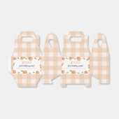 Zoet als een perzik verjaardag gunst doos bedankdoosjes (Uitgevouwen)