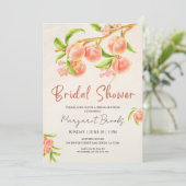 Zoet als een perzik Vrijgezellenfeest Kaart (Staand voorkant)