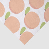 Zoet als een perzikbloesem Peachy Verjaardag Tissuepapier (Detail)