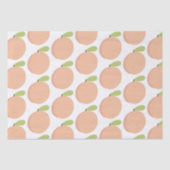 Zoet als een perzikbloesem Peachy Verjaardag Tissuepapier (Voorkant)