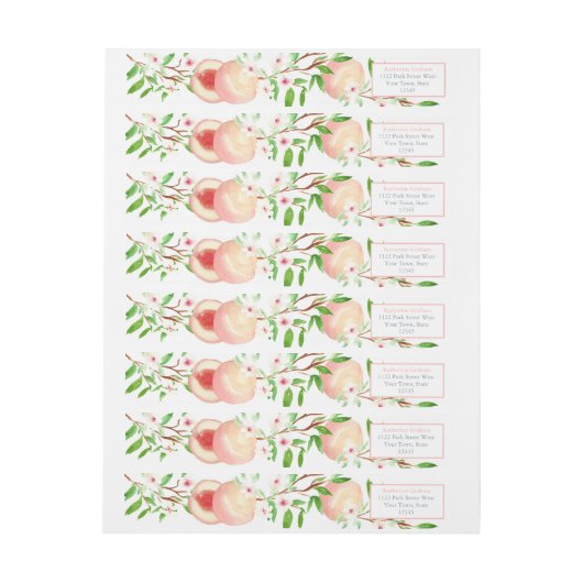 Zoet als een perzikdouche of verjaardagsfeestje (Vel)