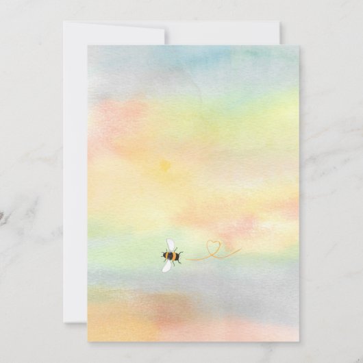 Zoet als een uitnodiging tot het indienen van Baby (Achterkant)