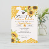 Zoet als een uitnodiging tot het indienen van Baby (Staand voorkant)