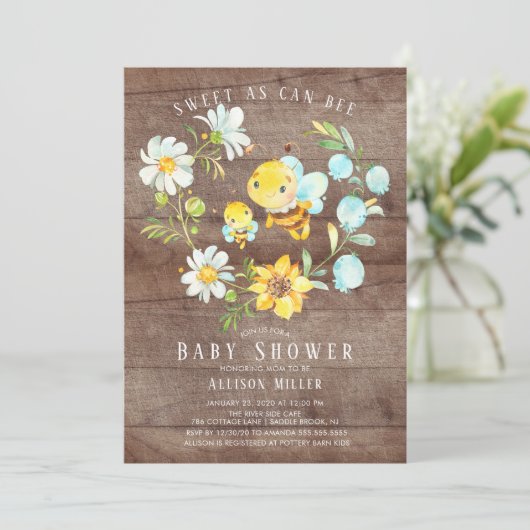 Zoet als een uitnodiging tot het indienen van Baby (Staand voorkant)