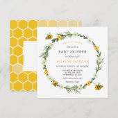 Zoet als een uitnodiging tot het indienen van Baby (Voorkant / Achterkant)