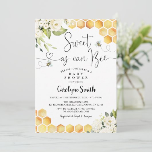 Zoet als een uitnodiging tot het indienen van Baby (Staand voorkant)