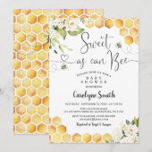 Zoet als een uitnodiging tot het indienen van Baby (Voorkant / Achterkant)