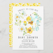 Zoet als een uitnodiging tot het indienen van Baby (Voorkant / Achterkant)