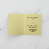 Zoet als een wortel: Eerste Verjaardag Bash Kaart (Binnen)