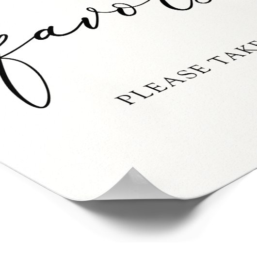 Zoet als Eucalyptus Favors Sign. Poster (Hoek)