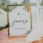 Zoet als Eucalyptus Favors Sign. Poster