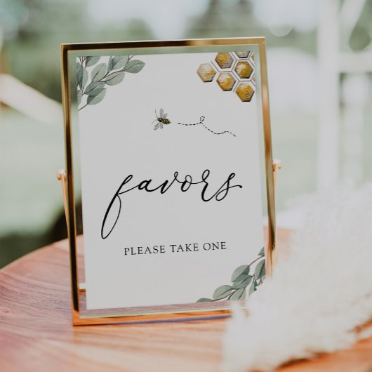 Zoet als Eucalyptus Favors Sign. Poster