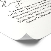 Zoet als Eucalyptus Late Night Diapers Poster (Hoek)