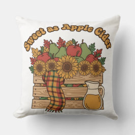Zoet als herfst-appelcider krat kussen
