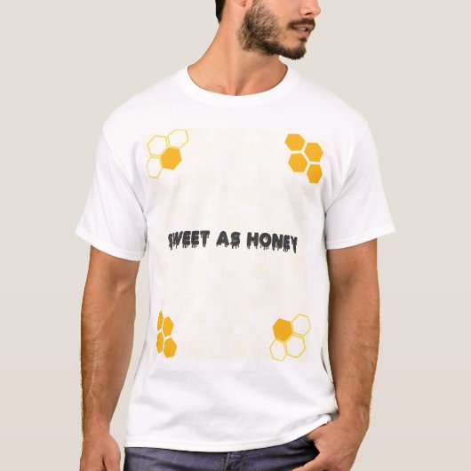 Zoet als honing t-shirt (Voorkant)