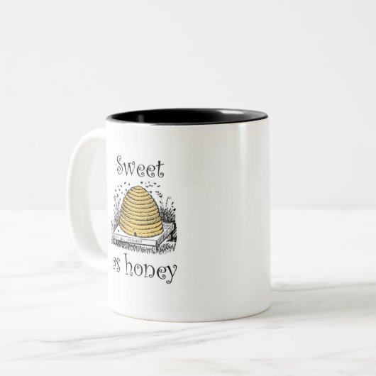 Zoet als honingkoffie of thea Mok beehive (Voorkant links)