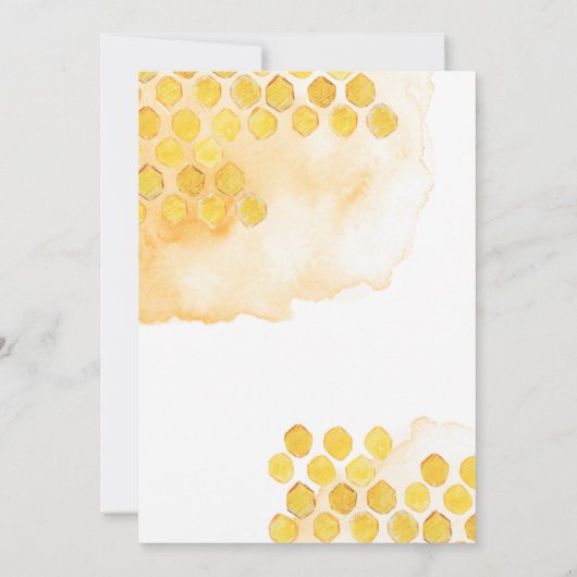 Zoet als je kunt uitnodigen kaart (Achterkant)