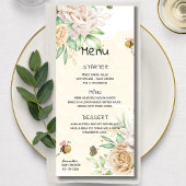 Zoet als kan Bee Floral HoneyComb floraal minimaal Menu