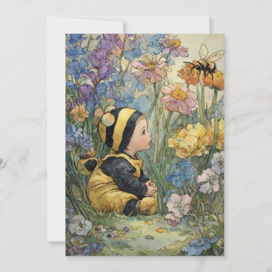 Zoet als Kan Bee | Zoemende Liefde Kaart (Voorkant)