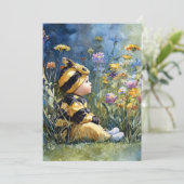 Zoet als Kan Bij | Bij Zoetheid Kaart (Staand voorkant)