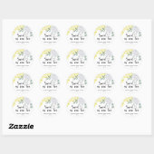 Zoet als kan Bij - Ronde Sticker (Vel)