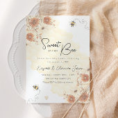 Zoet als kan honing boho Baby shower Kaart