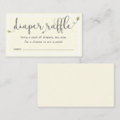 Zoet als kan luier loterij informatiekaartje (Voorkant / Achterkant)