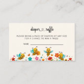 Zoet als kan luier loterij ticket behuizing ca informatiekaartje (Voorkant)