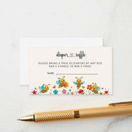 Zoet als kan luier loterij ticket behuizing ca informatiekaartje