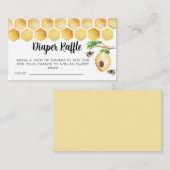 Zoet als kan luier loterij tickets informatiekaartje (Voorkant / Achterkant)