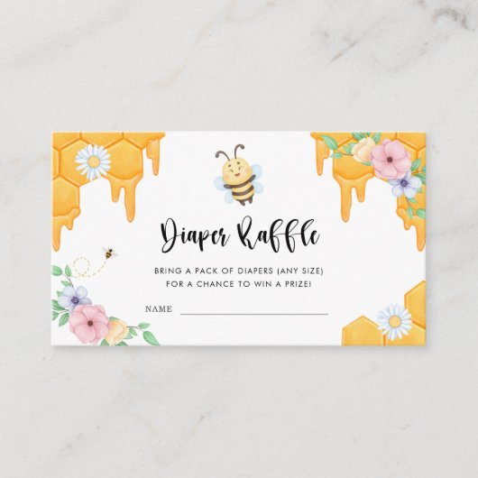 Zoet als kan luier rafel informatiekaartje (Voorkant)