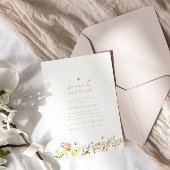 Zoet als kan modern minimaal Baby shower zijn Kaart