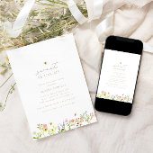 Zoet als kan modern minimaal Baby shower zijn Kaart