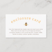 Zoet als kan rustieke Baby showers behuizing Kaart (Voorkant)