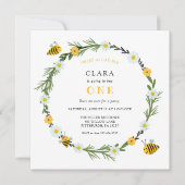 Zoet als kan verjaardag uitnodiging (Voorkant)