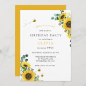 Zoet als kan verjaardag zijn kaart (Voorkant / Achterkant)