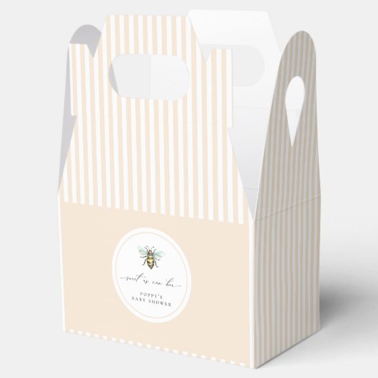 Zoet als kan worden Baby shower gunst doos Bedankdoosjes (Geopend)