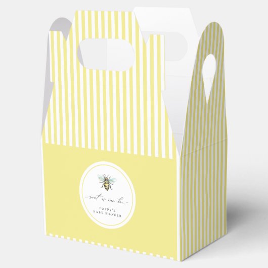 Zoet als kan worden Baby shower gunst doos Bedankdoosjes (Geopend)