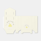 Zoet als kan worden gunstzak bedankdoosjes (Uitgevouwen)