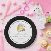 Zoet als kan zijn Baby shower papier Bord (Feest)