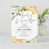 Zoet als kan zijn Genderneutraal Baby shower Kaart (Staand voorkant)