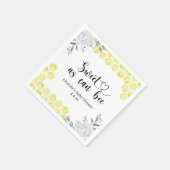 Zoet als kan zijn - servet (Hoek)