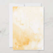 Zoet als kan zijn Waterverf Baby shower Kaart (Achterkant)