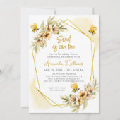 Zoet als kan zijn Waterverf Baby shower Kaart (Voorkant)