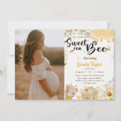 Zoet als kan zijn zonnebloemen foto kaart (Voorkant)