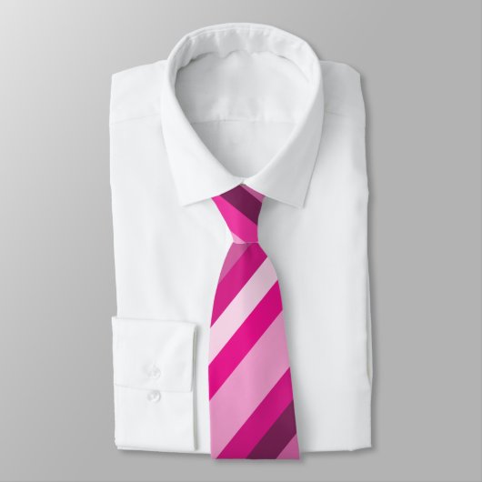 Zoet als kersen (roze gestreepte patroon) stropdas (Gebonden)