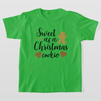 Zoet als Kerstkoekje T-shirt