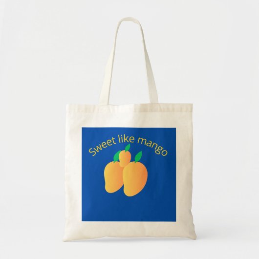 Zoet als mango tote bag (Voorkant)