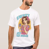 Zoet als Pan Dulce Conchas & Cafecito  T-shirt (Voorkant)